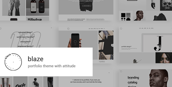Blaze - Portfolio Theme    