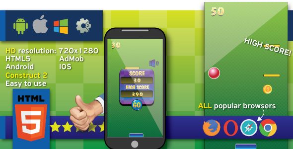 Block and ball - HTML5 (capx)    Games