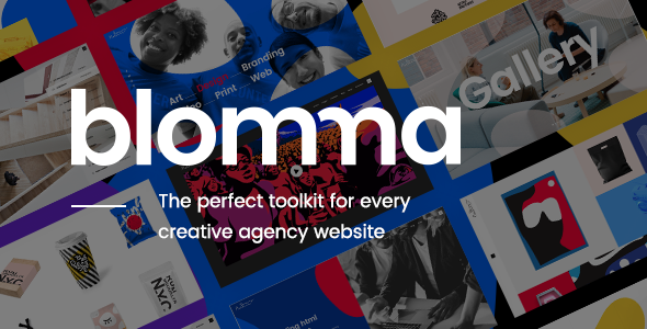 Blomma - Creative Agency Portfolio Theme    