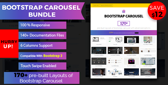 Bootstrap Carousel Bundle - Code.market