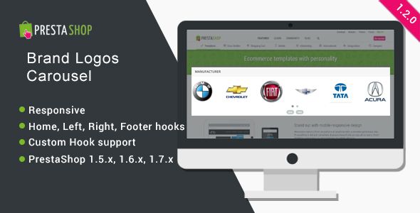 Brand Logos Carousel - PrestaShop Module Plugins, Prestashop
