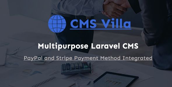 CMS Villa - Multipurpose Laravel Business Website  Miscellaneous  