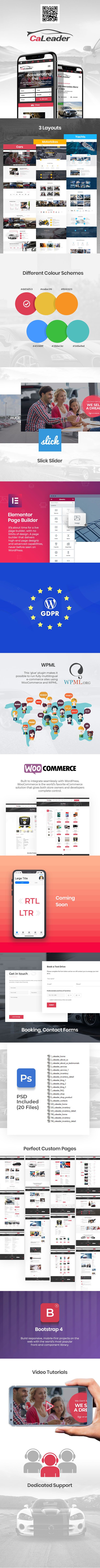 CaLeader - Car Dealer WordPress Theme - 1