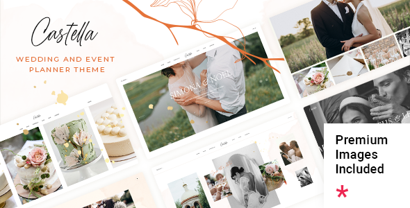 Castella - Wedding and Event Planner Theme WordPress Wedding  