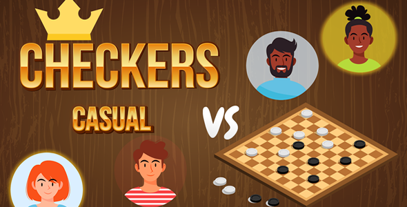 Checkers Casual - NG Studio (c3p) - With Source Code    Games