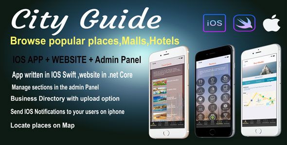 City Guide iOS  Mobile Full Applications