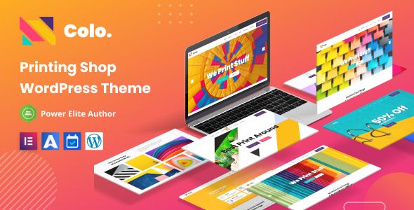 Colo - Printing Services WordPress Theme    