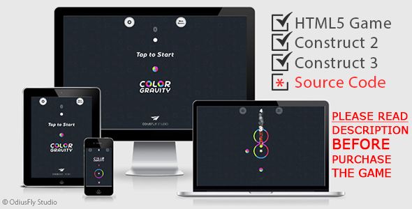 Color Gravity - HTML5 Game    Games