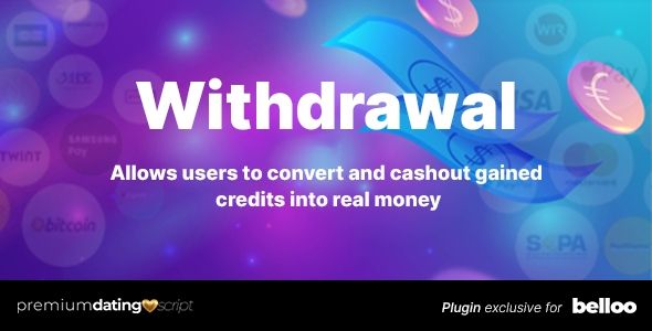 Credit-to-Cash - Withdrawal Plugin - Belloo Software Add Ons