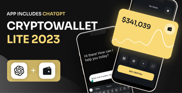 CryptoWallet Lite 2023 Android  Mobile Full Applications
