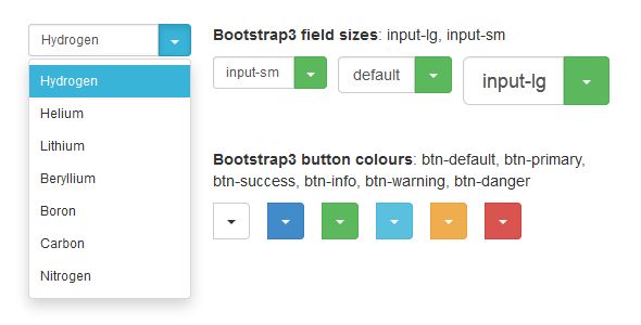 Custom Select for Twitter Bootstrap 3  Miscellaneous  
