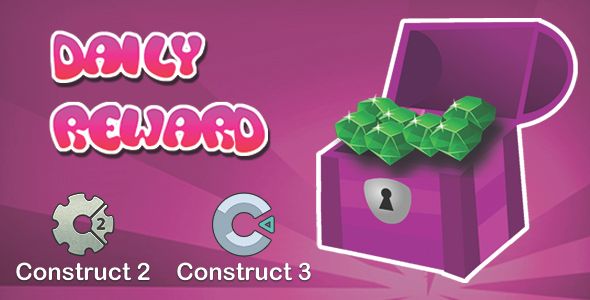 Daily Reward System without 3rd Plugin for Construct 2&3 Project