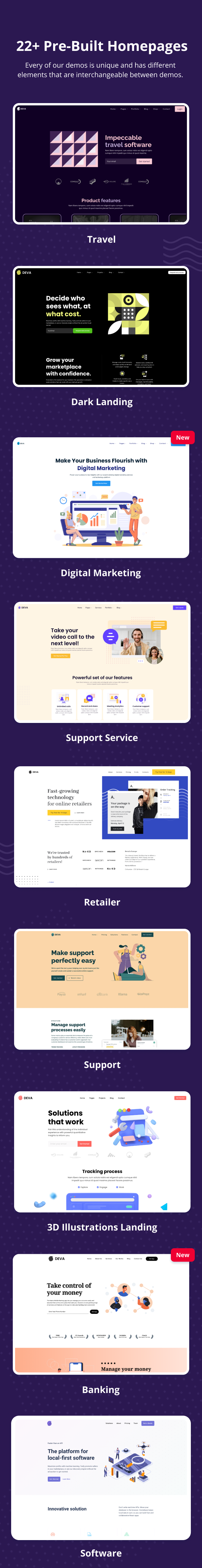 Deva - Landing Page - 2