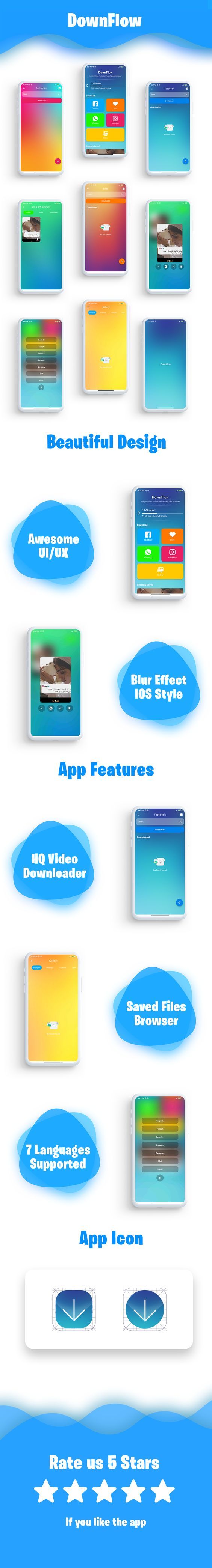 DownFlow v2 - Social media video downloader - 1