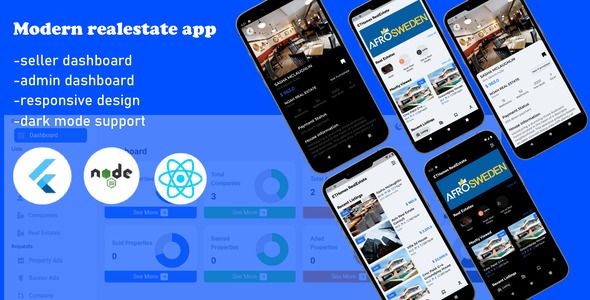 Et Homes - Complete Real Estate Flutter Mobile App Flutter  Mobile 