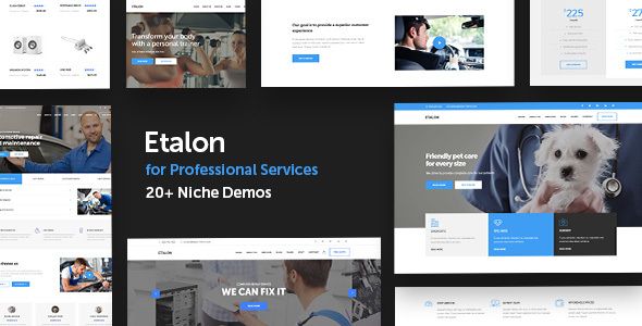 Etalon – Multi-Concept Theme for Professional Services