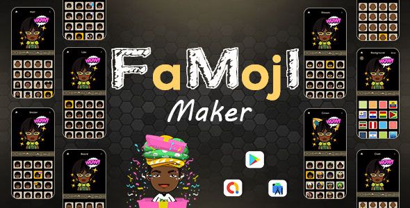 FaMoji Maker - Face Moji Meme - Your Personal Stickers - Emoji Maker - Customize Your Emoji Android Personal Mobile Full Applications