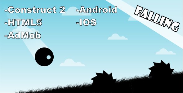Falling - HTML5 Mobile Game    Games