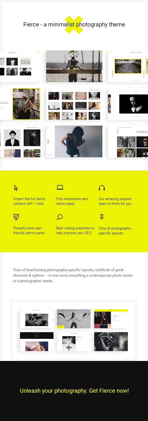 Fierce - Bold Photography Theme - 1