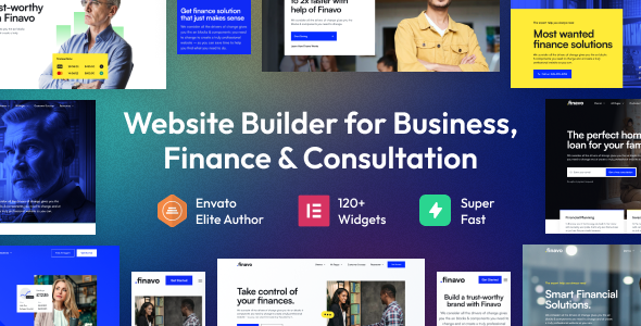 Finavo - Business, Finance WordPress Theme WordPress Business, Corporate  