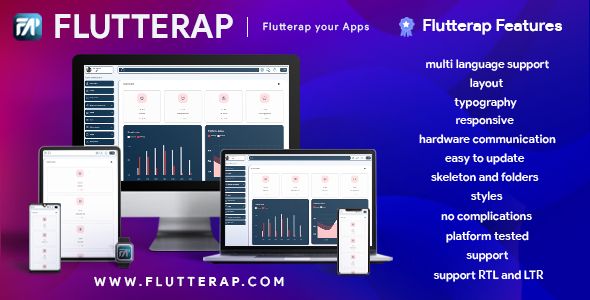 Flutterap Flutter Admin Panel Flutter  Mobile 