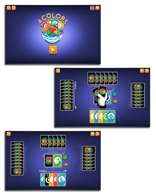 Four Colors Monument Edition HTML5 Card Game code.market