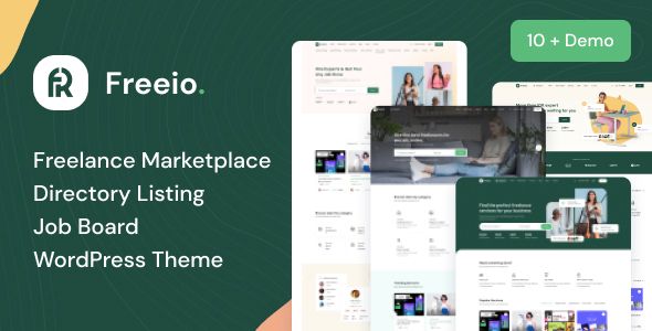 Freeio - Freelance Marketplace WordPress Theme image