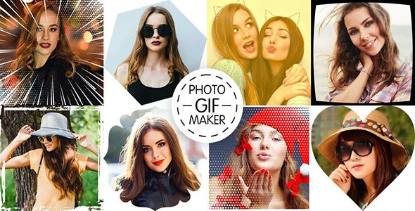 GIF Maker : Photo Gif Maker - Android App + Admob + Facebook Integration Android  Mobile Full Applications
