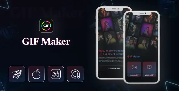 Create much more with 4 gif-maker collage maker app templates 