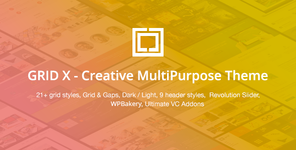 GRID X - Creative MultiPurpose Theme    