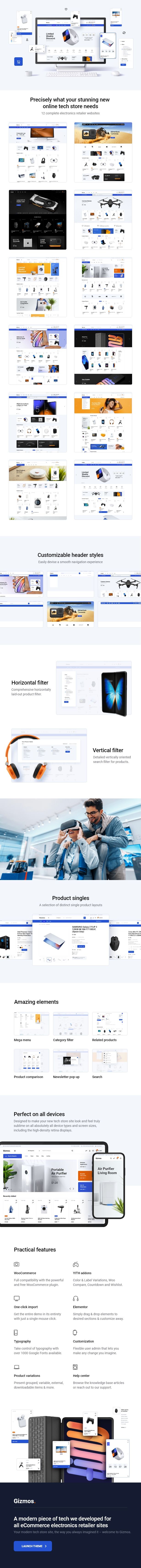 Gizmos - Electronics & Tech Shop Theme - 2