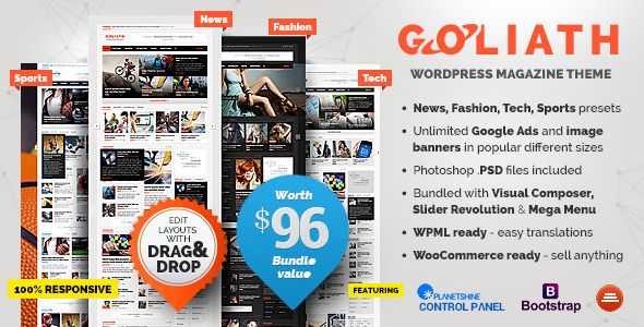 Goliath – Ads Optimized News & Reviews Magazine