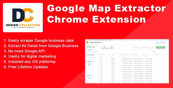 Google Maps Business Data Scraper - Chrome Extension ExpressionEngine, Plugins Miscellaneous  
