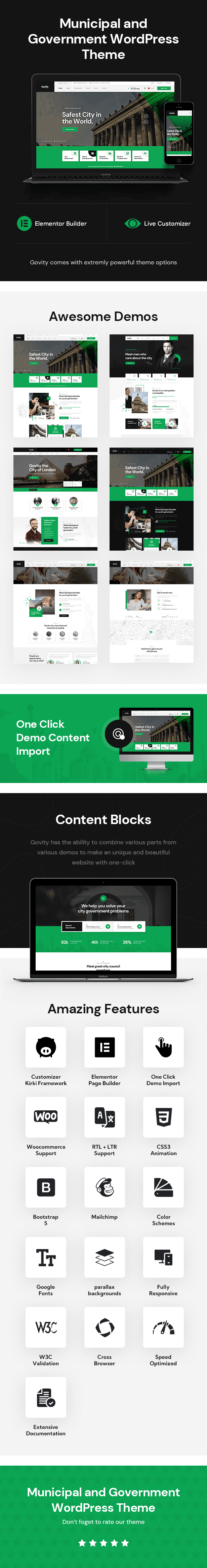 Govity - Municipal and Government WordPress Theme