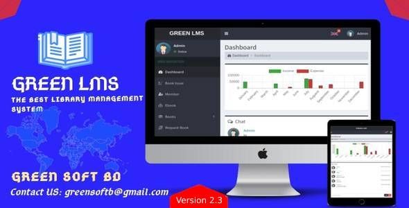 Green LMS - The Library Management System    Project Management Tools