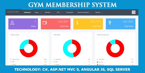 Gym Membership System Net Miscellaneous  