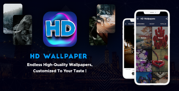 HD Wallpaper with Admin Panel Android  Mobile Full Applications