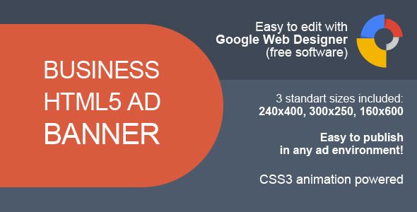 HTML5 Business Ad Banner    Ad Templates