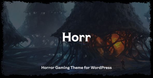 Horr - Gaming Horror Theme WordPress Entertainment  