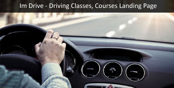 ImDrive – Driving School WordPress Theme