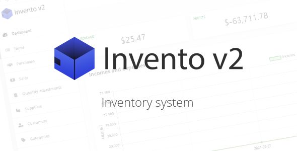 Invento v2 - Inventory system    