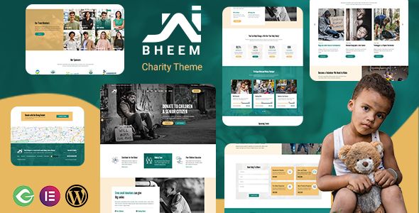 JaiBheem - Charity & Donation WordPress Theme WordPress Nonprofit  