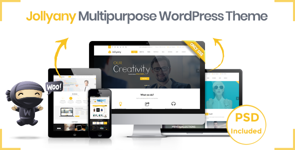 Jollyany - Corporate Multi Purpose WordPress Theme