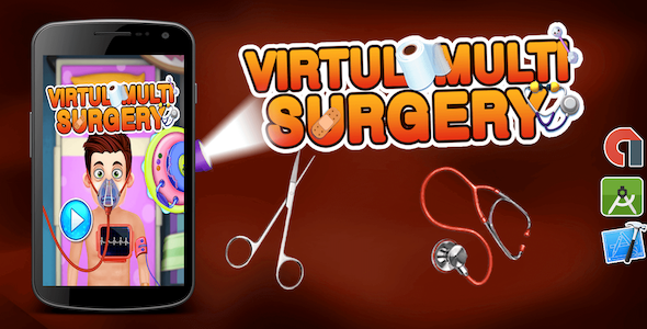 Kids Doctor Game + Virtual Multi Surgery + Ready For Publish + Android Studio Android  Mobile Games