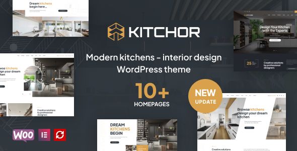 Kitchor - Interior Design WordPress Theme - Code.market