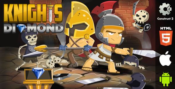Knights Diamond - HTML5 Game (CAPX)    Games