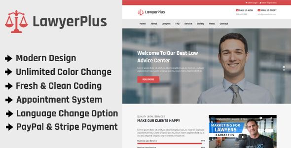 LawyerPlus - Online Lawyer Appointment Management CMS  Miscellaneous  