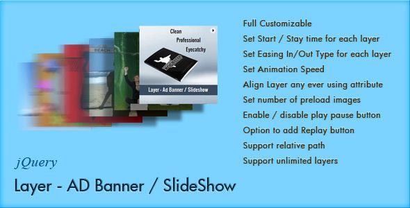 Layer - jQuery Ad Banner / Slideshow Sliders
