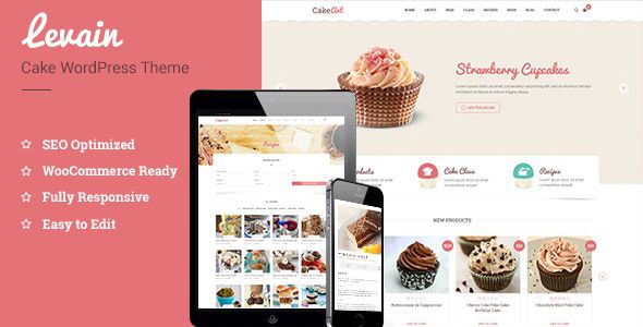 Levain | Cake WordPress Theme    