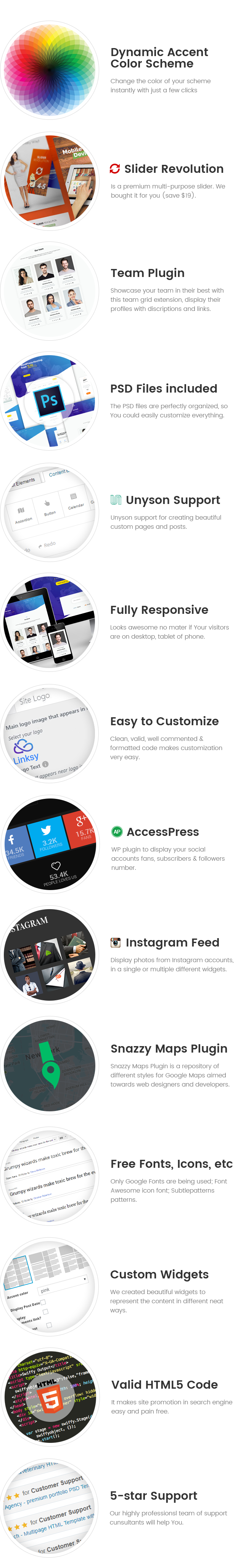 Linksy - domain and hosting provider WordPress theme